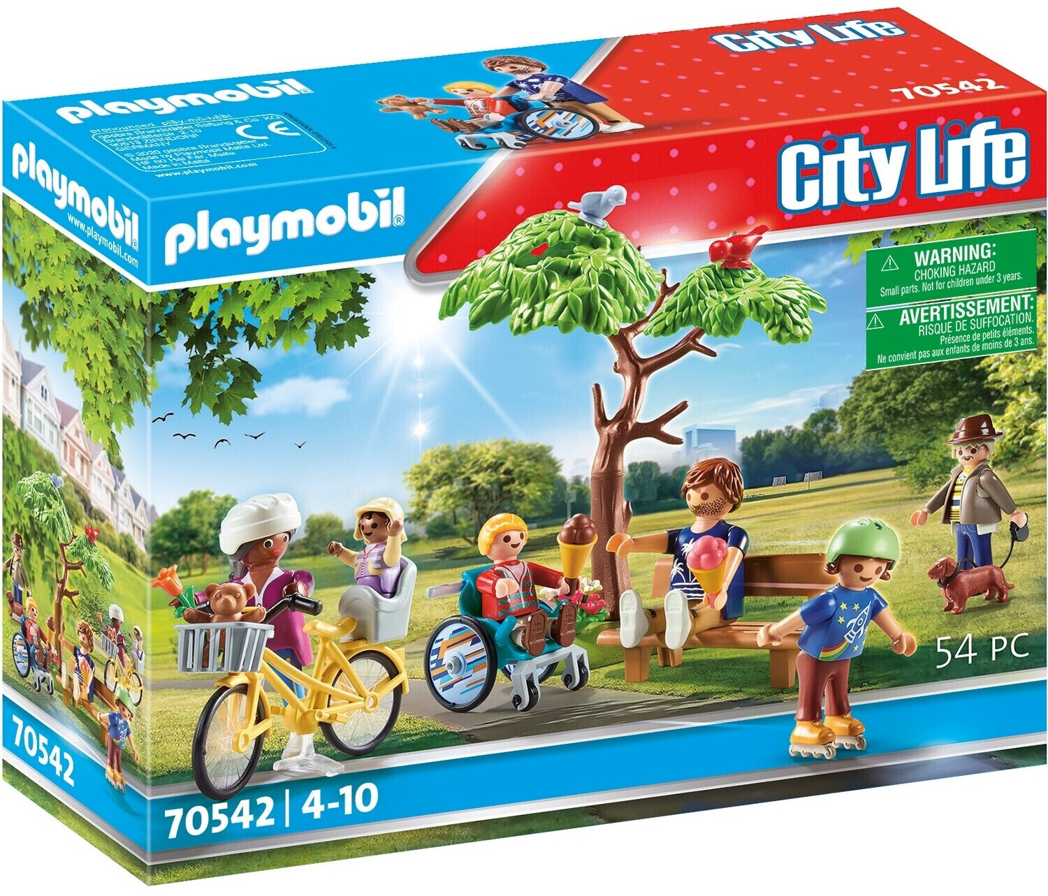 Playmobil City Life - im Stadtpark (70542) für nur 11,19€ statt 23,29€