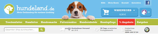 Kracher - 10€ Gutschein ohne MBW für Hundeland/Katzenland