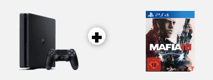 Endlich: Sony PlayStation 4 Slim 500 GB + Mafia III für 289€