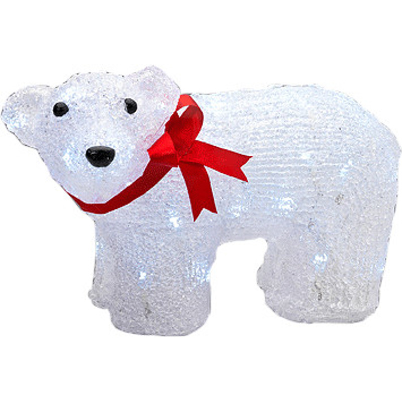 25% Nachlass auf Konstsmide LED-Leuchtfigur Eisbär stehend 40er Acryl (6124-203)