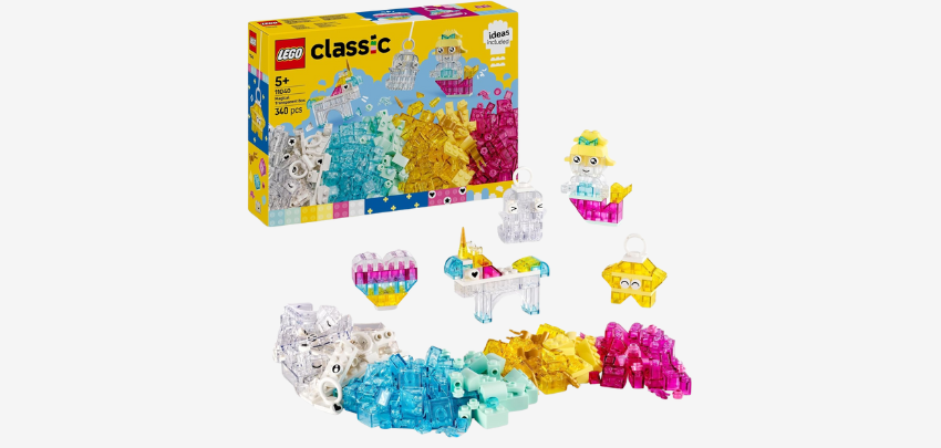 Lego Classic Zauberbox für 13€ - 340 Teile, kreatives Bauen, verschiedene Figuren 