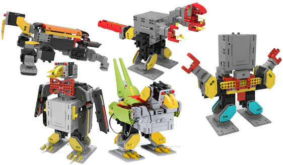 Ubtech Jimu Robot Explorer Baukasten für 46€ - 372 Bausteine, 5 Modelle