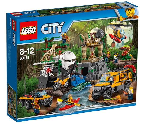 Lego City 60161 Dschungel-Forschungsstation für 50€ – Lego-Set mit über 800 Teilen