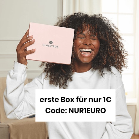 1 Glossybox für 1€! – Wert des Boxinhalts min. 65€, individuelle Beauty-Produkte