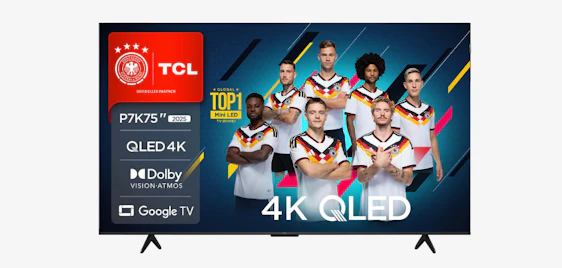 Riesiges Bild fürs Heimkino! 📺 TCL 75P7K 75″ 4K UHD QLED TV für 594€ 🍿