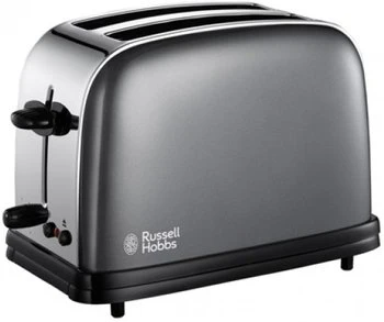 2-Scheiben-Toaster Russell Hobbs Colours Storm Grey (18954-56) für 20,99 EUR inkl. Versand