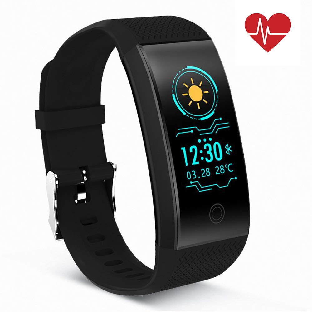 QiyuanLS Fitness Armband, Smart Fitness Trackers Uhr, Wasserdicht IP68