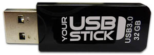 Toshiba yourUSBstick 32GB USB 3.0 für 14,99€ - schneller USB-3.0-Stick (Update)