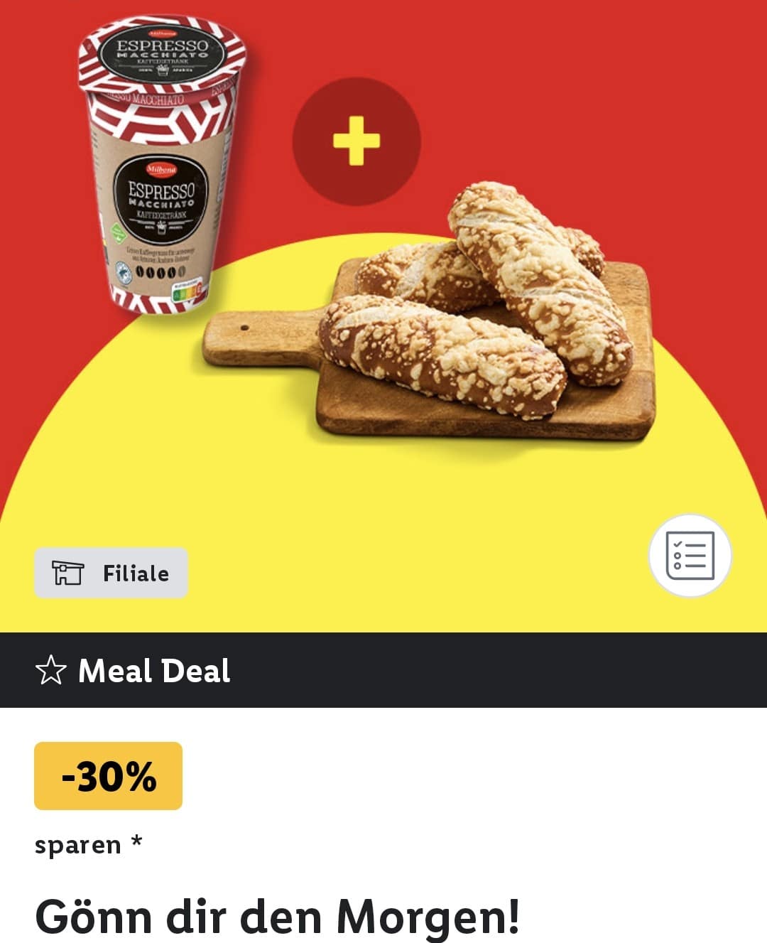 Lidl: Gönn dir den Morgen! 30% Kombideal