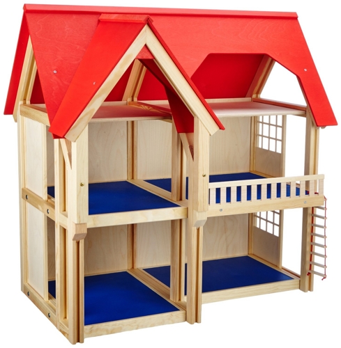 KNALLER! Selecta 4249 - Puppenhaus mit drei Etagen für nur 56,30 EUR inkl. Versand