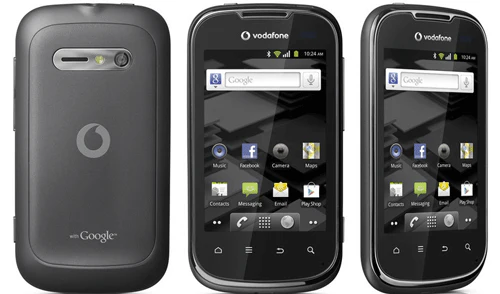 Vodafone Smart II für 62€ - sehr günstiges Einsteigersmartphone mit Android 2.3.7