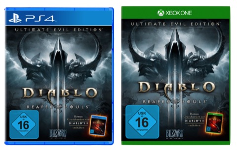 Diablo 3 Ultimate Evil Edition [Xbox One; PS4] für 19€