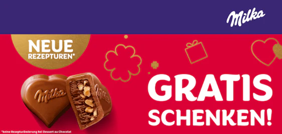 Milka Pralinen gratis testen 🍫🎁 mit Geld-zurück-Garantie