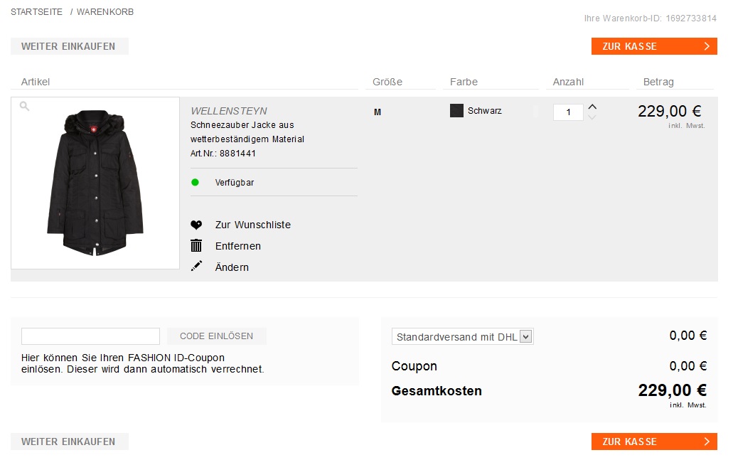 Alle Fakten über FASHION ID auf einen Blick