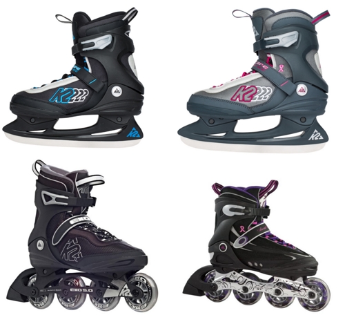 K2 Schlittschuhe und Inliner Damen und Herren - 49,95€ versandkostenfrei