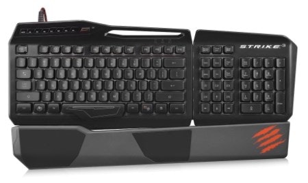 MadCatz S.T.R.I.K.E. 3 - beleuchtete Gaming-Tastatur mit programmierbaren Tasten für 63€ *UPDATE2*