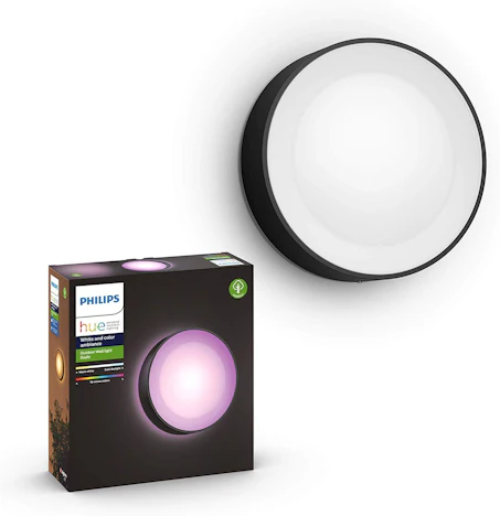 hilips Hue White and Color Ambiance LED Außenwandleuchte Daylo