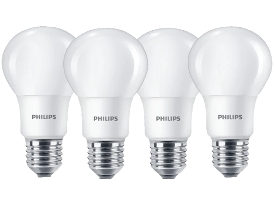 4x Philips LED-Birne E27 für 7€ anstatt 15€