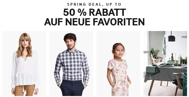 Bis-zu-50-Rabatt-auf-ausgewählte-Kleidung-bei-H&M-+-kostenloser-Versand