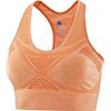 Salomon Damen Sport-BH, MEDIUM IMPACT BRA, Synthetik-Mischgewebe, Orange, Größe: S, L40158900