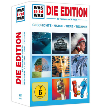 Was ist was: Die Edition für 17€ - Boxset mit 4 DVDs *UPDATE*