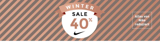 Wintersale bei My Sportswear! 40% Rabatt auf alle Nike-Artikel, z.B. Nike Indy Damen Sport BH für 21€