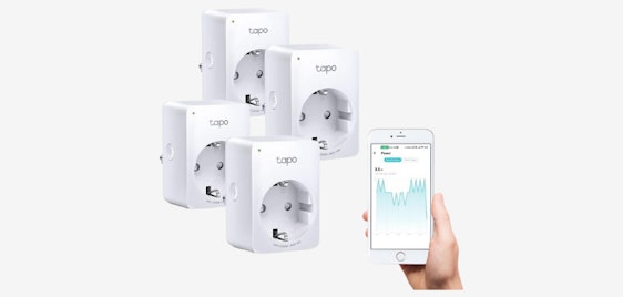 4x TP-Link Tapo P110 für 30€ - WLAN-Steckdose mit Energieverbrauchskontrolle und Sprachsteuerung