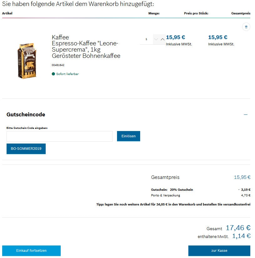 warenkorb-bosch-kaffee-rabatt