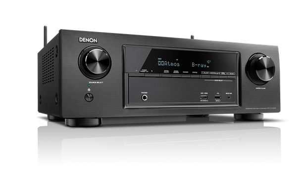 Denon AVR-X1300W 7.2 AV Receiver Schwarz 4K DLNA BT WLAN für 329 EUR inkl. VSK