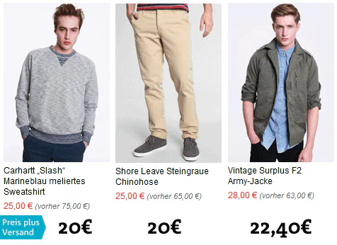 20% auf SALE-Ware bei Urban Outfitters
