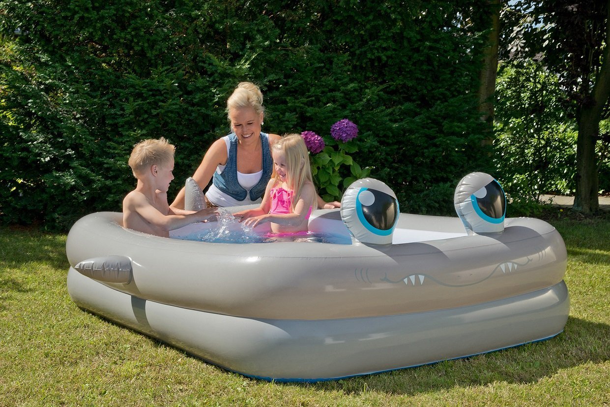 Happy People 77776 - Jumbo Pool im Hai Design für 9,53 EUR
