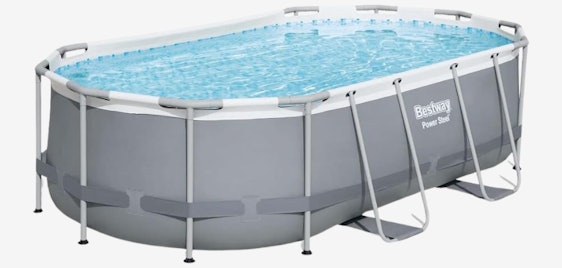 Bestway Power Steel Oval Pool Set für 224€ - 427x250x100cm