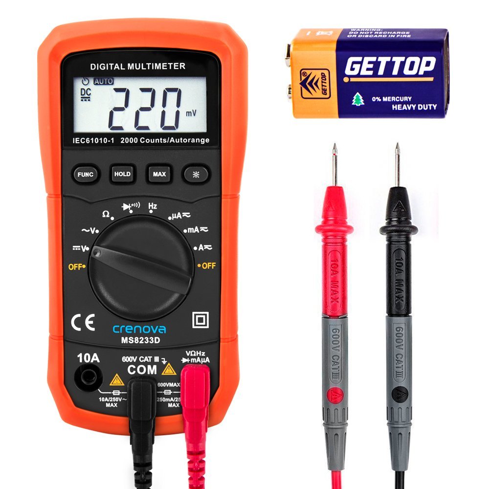 Crenova MS8233D Auto Range AC Spannungsprüfer 9.5 EUR @Amazon