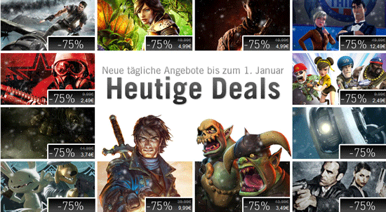 Steam Holiday Sale 2011 - Portal 2 für 7,49€