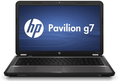 HP Pavilion g7-1310sg für 369€ - 17,3" Notebook mit AMD A4-3305M, 4GB, 500GB, Win 7 Home Premium