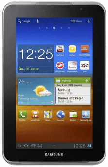 Samsung Galaxy Tab 7.0 Plus N 16GB 3G für 336€ - 7" Android Tablet mit Dual Core