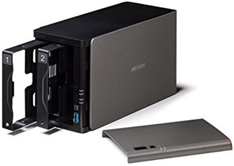 Buffalo LinkStation 421 LS421DE-EU NAS für 74€ - 1,2GHz, DDR3 512MB, USB 3.0, 2-Bay Diskless