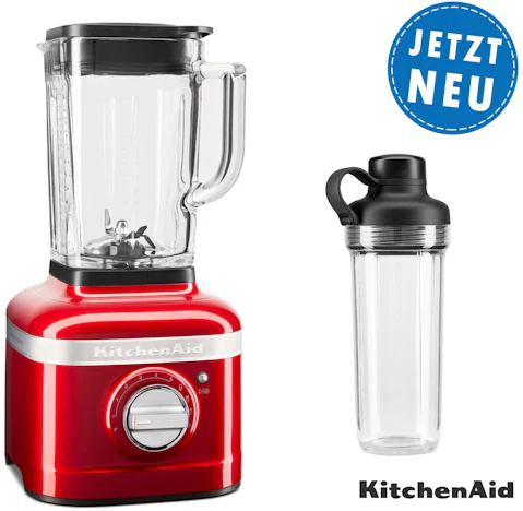 KitchenAid Artisan Standmixer K400 mit Behälter (5KSB4034ECA) liebesapfelrot: Spart 50,00€