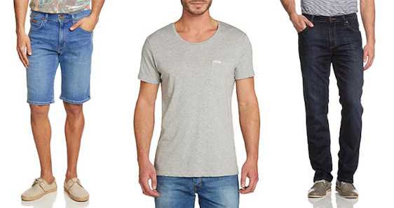 Bis zu 70% Rabatt auf Wrangler bei Amazon - z.B. Wrangler Shorts ARIZONA ab 22,28€