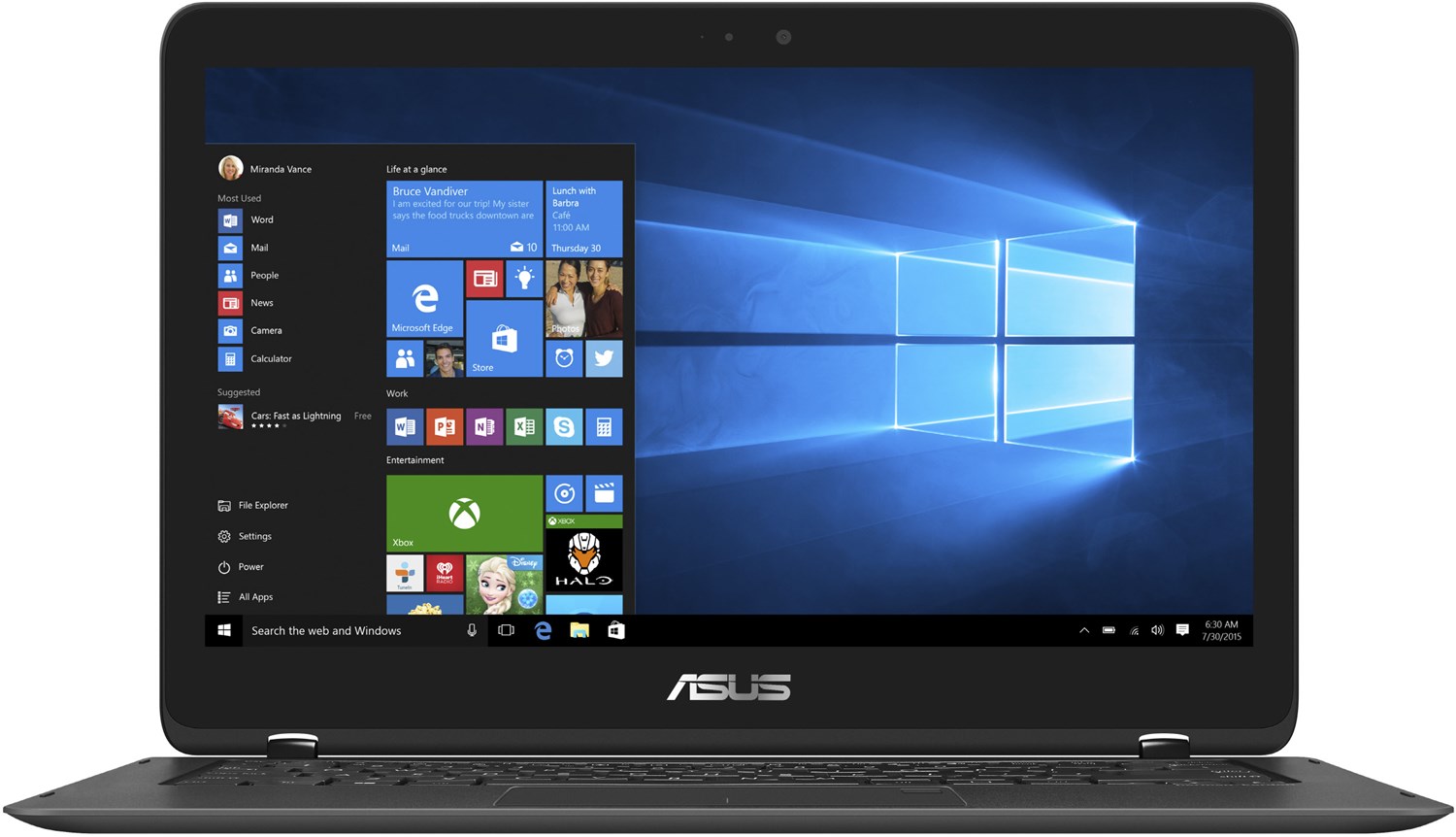ASUS Zenbook Flip UX360UAK-BB415T für 799 EUR inkl. Versand