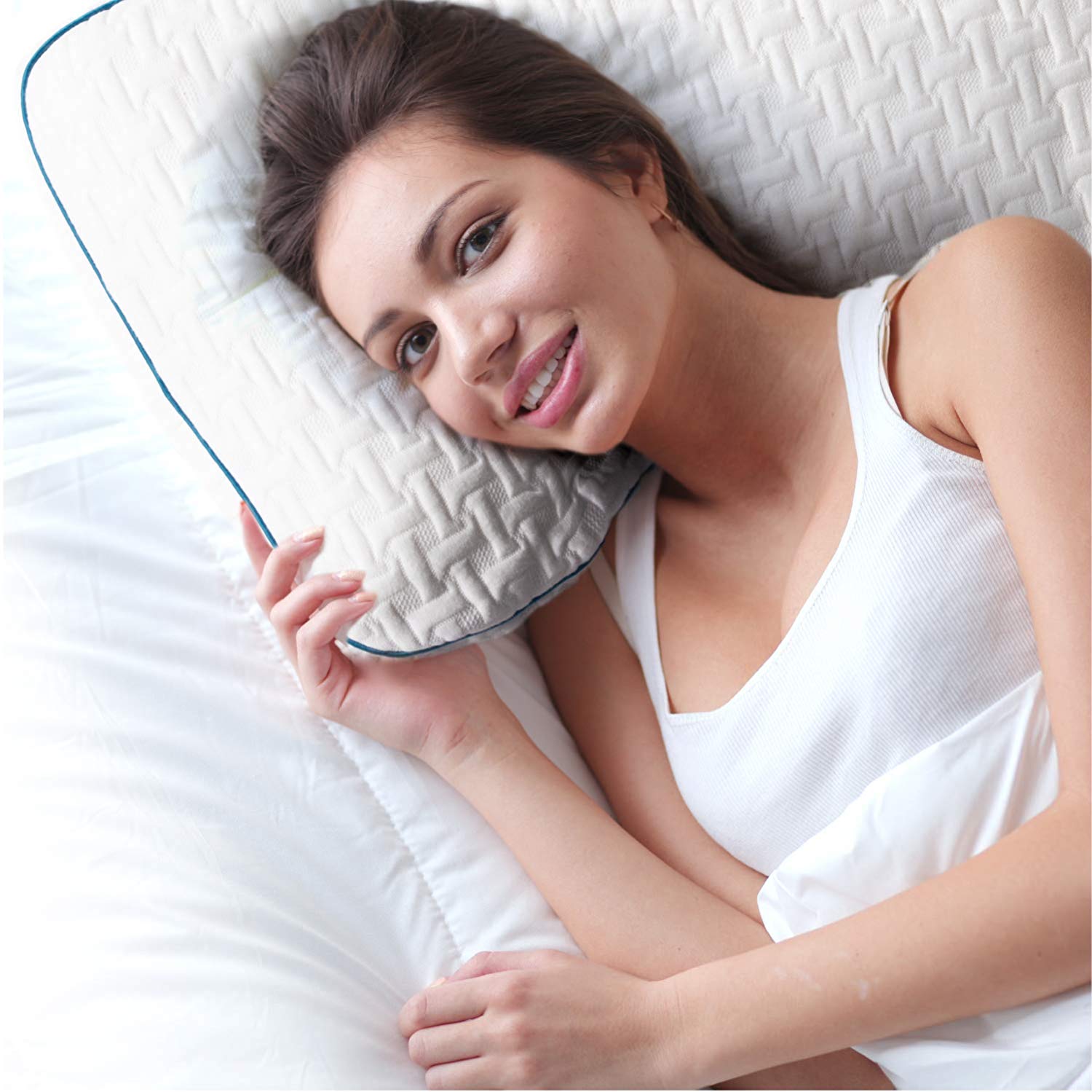 Orthopädisches Nackenstützkissen (Memory Schaum) für 11,99€ statt 29,99€