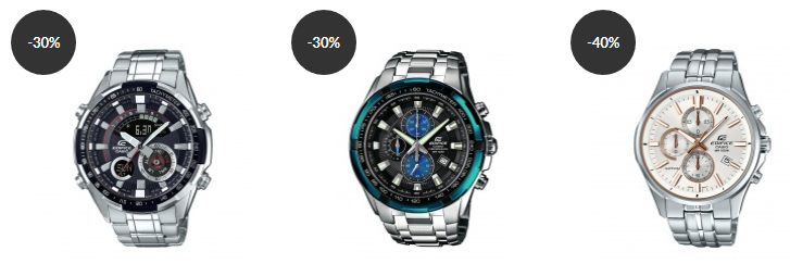 10% Extra-Rabatt auf bereits reduzierte Uhren bei Brandfield - z.B. Casio Edifice Classic ab 89€