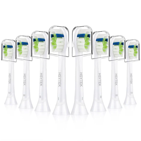 8er Pack Aufsteckbürsten kompatible für Philips Sonicare