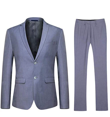 35% off Anzüg Herren Slim fit 2 Teilig Anzug Hochzeit