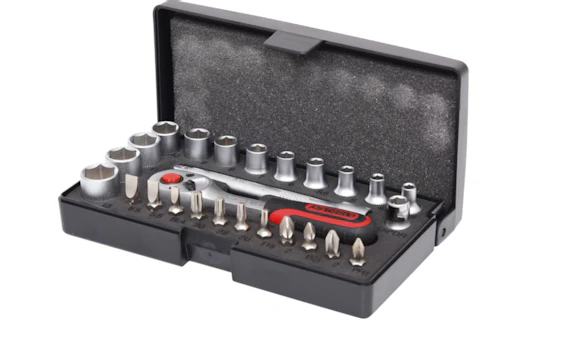 Ks-Tools 1/4 Steckschl.-Satz 26-tlg