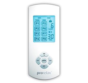 prorelax 51944 TENS+EMS Duo Comfort Natürliche Therapie gegen chronische Schmerzen und zum Muskelaufbau