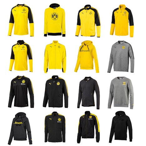 Versch. Borussia Dortmund Fankleidung