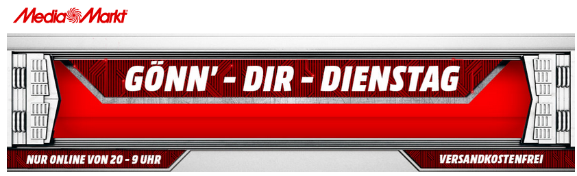 Gönn Dir Dienstag bei Media Markt - z.B. Hewlett-Packard Omen (17-an037ng) Notebook für 1399€