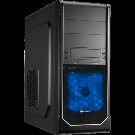 Sharkoon Gehäuse "VS3-S chrome" für 19,99€