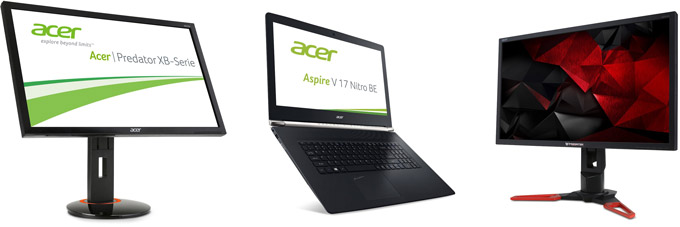 Acer Sale bei Alternate mit bis zu 200€ Sofort-Rabatt - z. B. Acer Aspire VN7 für 856€
